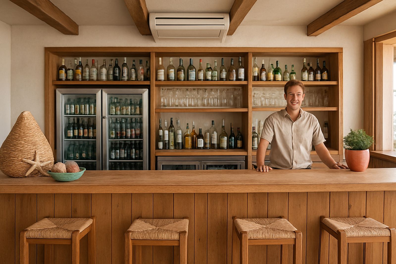 Coastal Lodge Bar Cooling