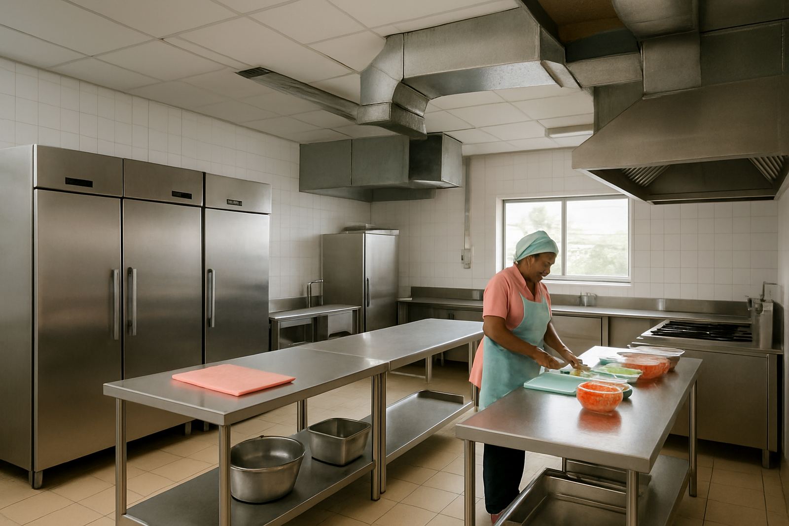 Hillcrest School Kitchen